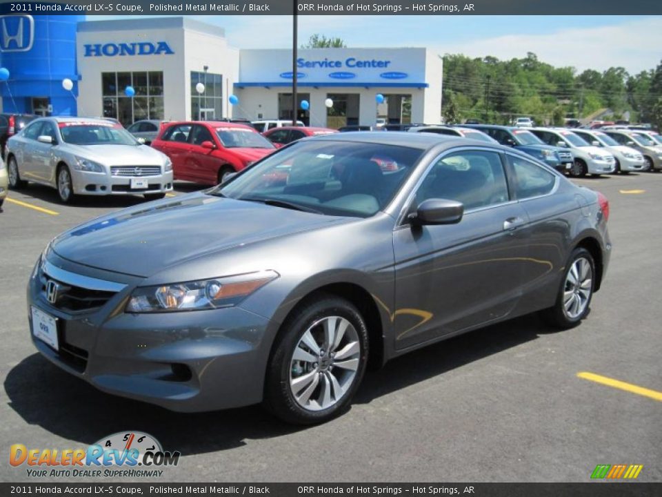2011 Honda Accord LX-S Coupe Polished Metal Metallic / Black Photo #1