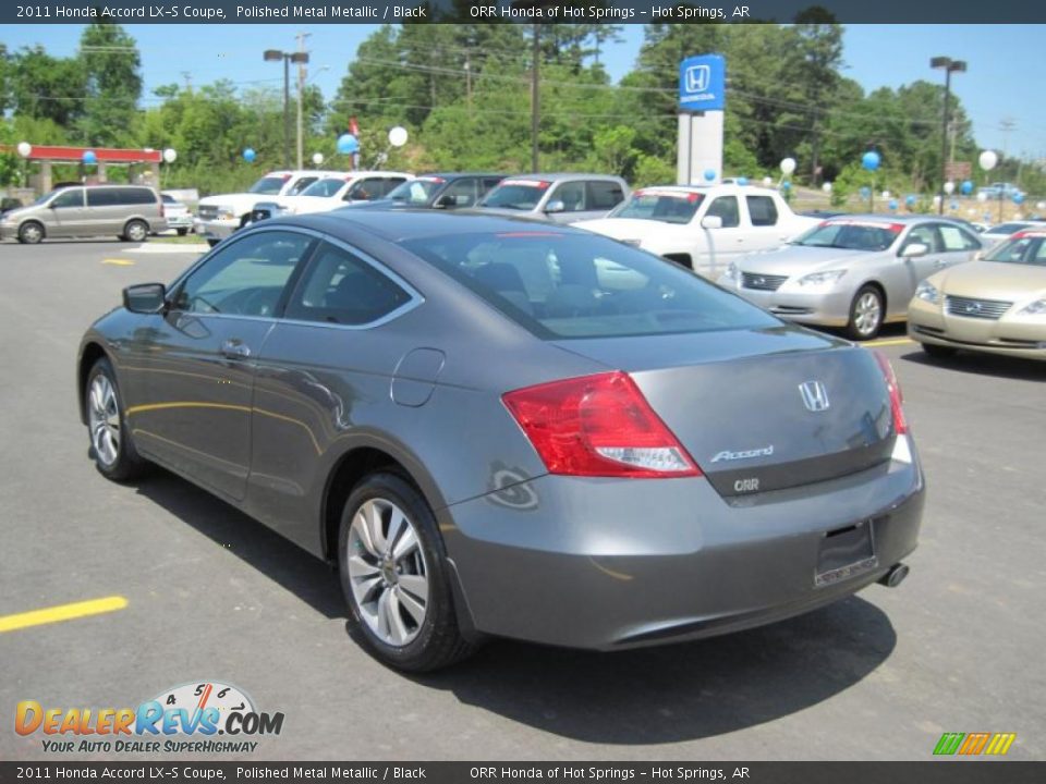 2011 Honda Accord LX-S Coupe Polished Metal Metallic / Black Photo #3
