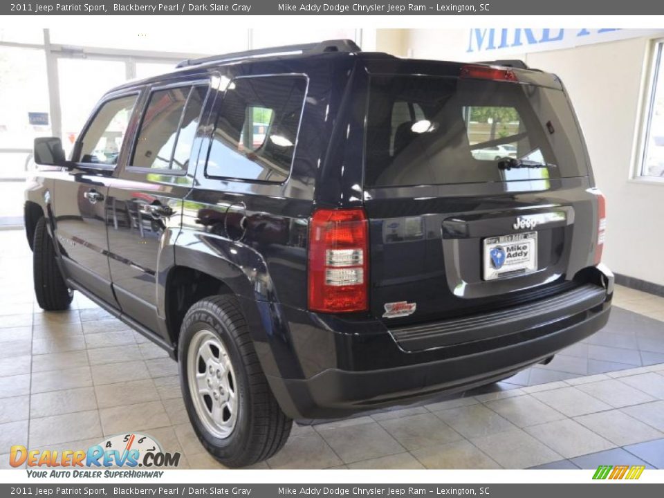 2011 Jeep Patriot Sport Blackberry Pearl / Dark Slate Gray Photo #6