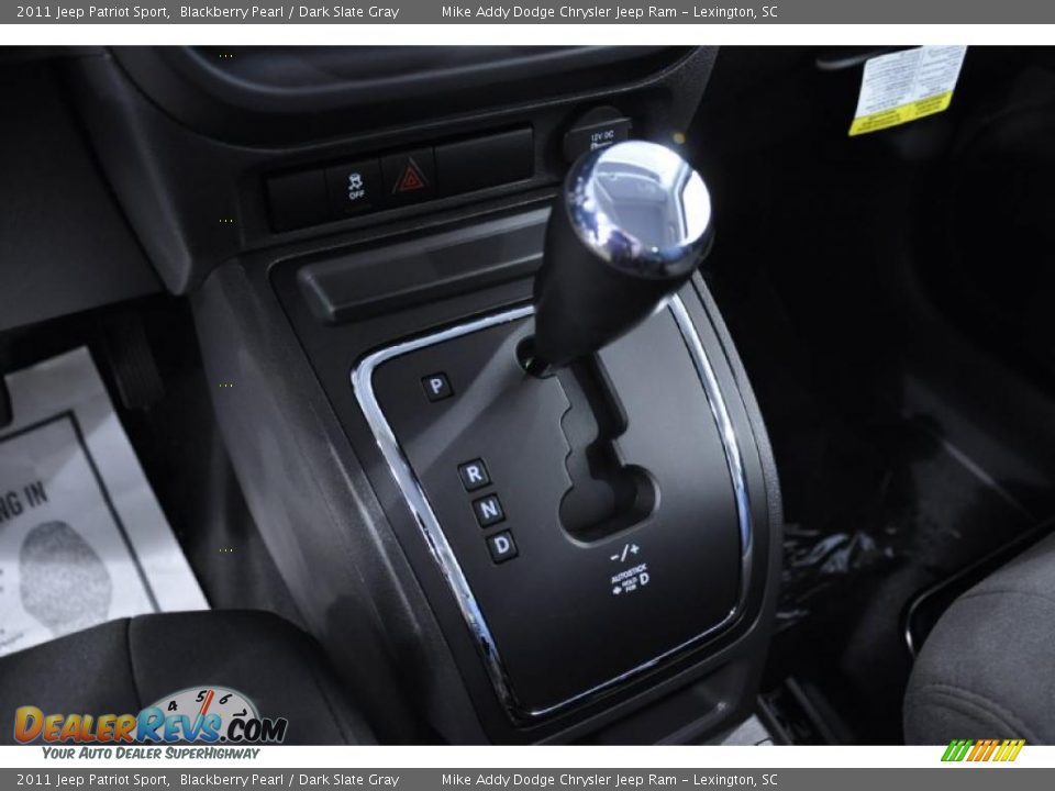 2011 Jeep Patriot Sport Blackberry Pearl / Dark Slate Gray Photo #12