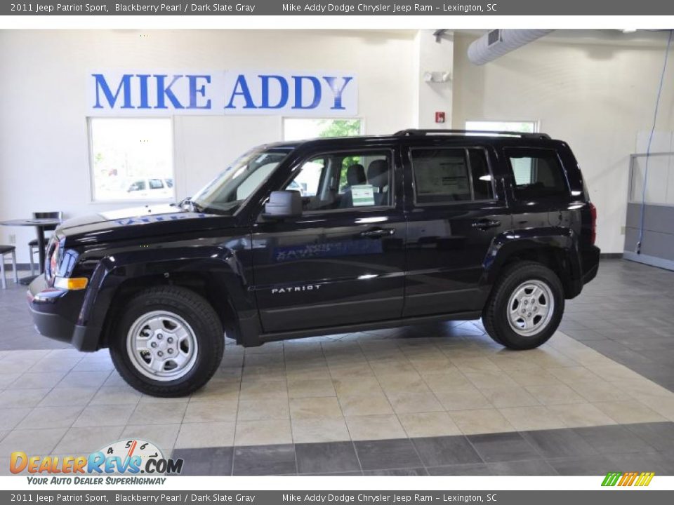 2011 Jeep Patriot Sport Blackberry Pearl / Dark Slate Gray Photo #16