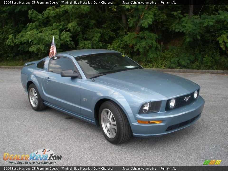 Windveil Blue Metallic 2006 Ford Mustang GT Premium Coupe Photo #1