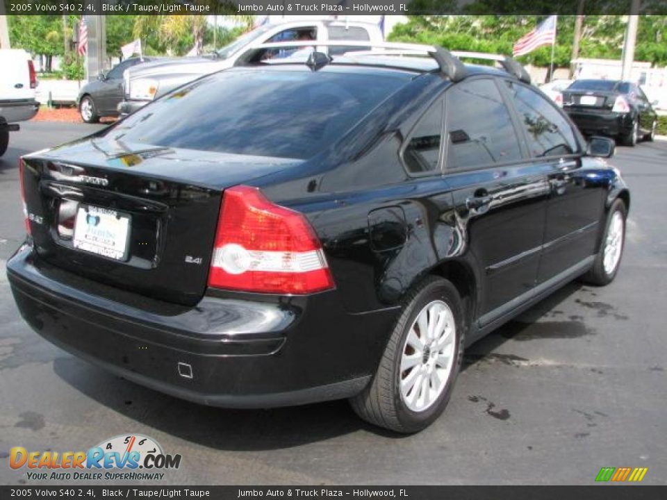 Black 2005 Volvo S40 2.4i Photo #11