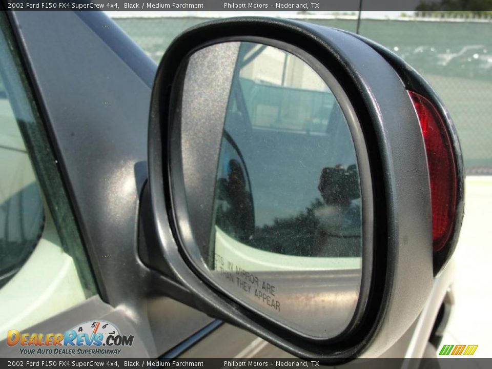 2002 Ford F150 FX4 SuperCrew 4x4 Black / Medium Parchment Photo #18