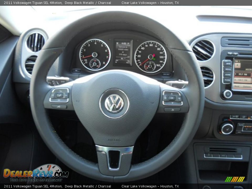 2011 Volkswagen Tiguan SEL 4Motion Steering Wheel Photo 16