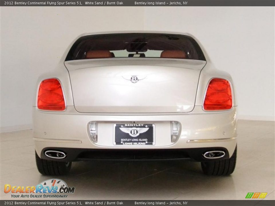 2012 Bentley Continental Flying Spur Series 51 White Sand / Burnt Oak Photo #8