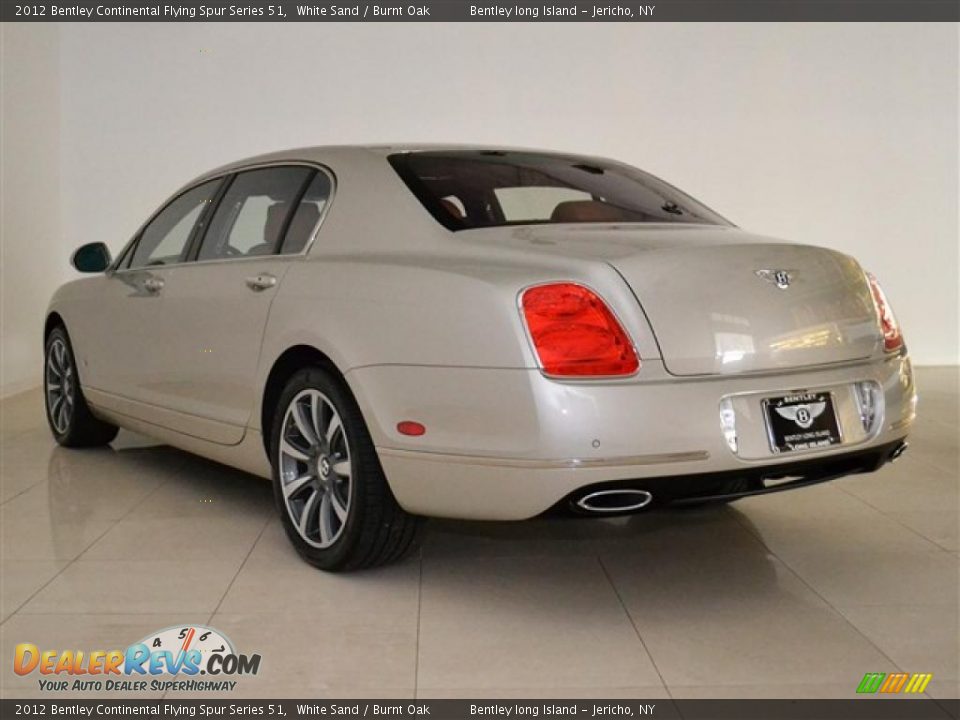 2012 Bentley Continental Flying Spur Series 51 White Sand / Burnt Oak Photo #9