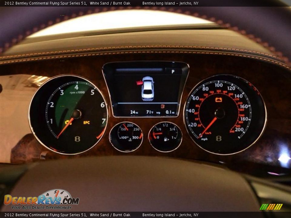 2012 Bentley Continental Flying Spur Series 51 Gauges Photo #14