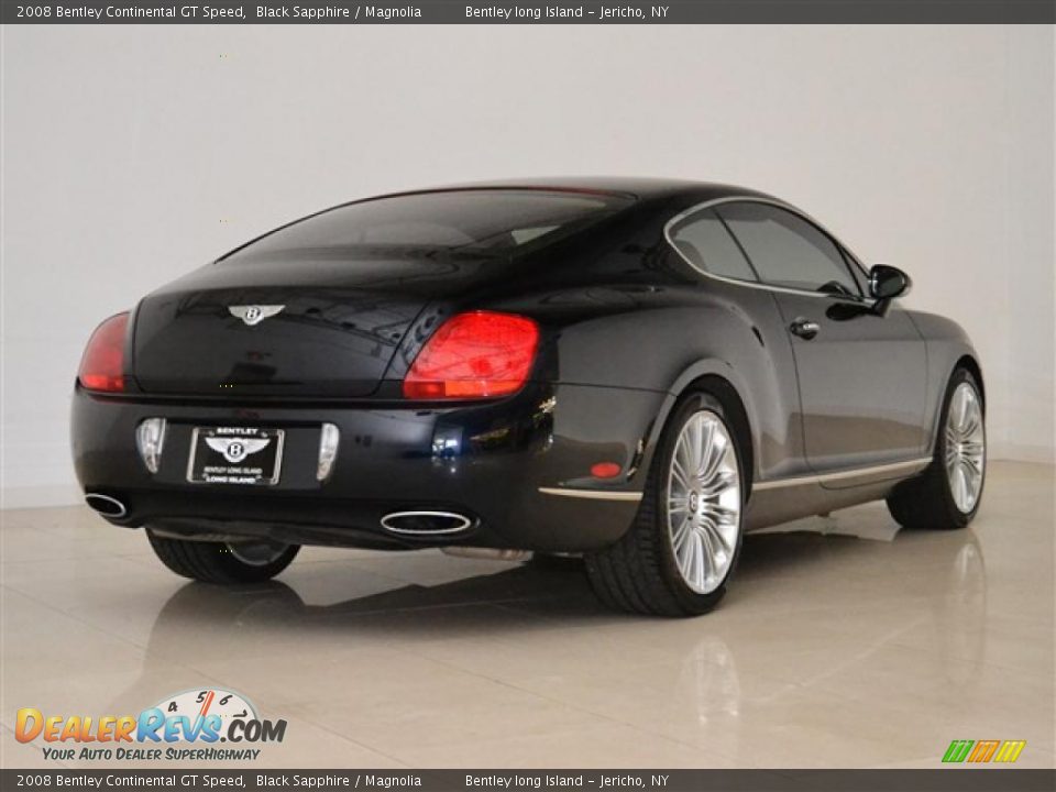 Black Sapphire 2008 Bentley Continental GT Speed Photo #6