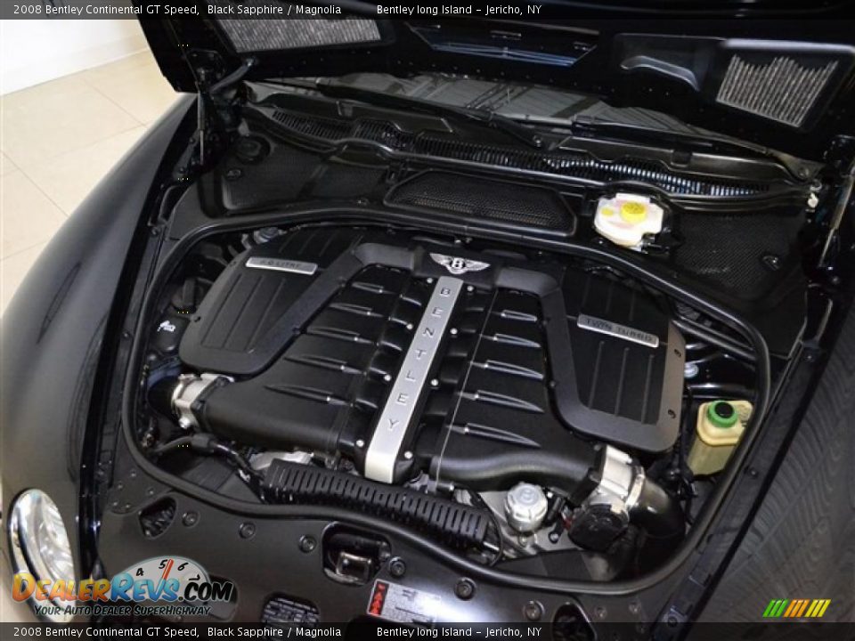 2008 Bentley Continental GT Speed 6.0L Twin-Turbocharged DOHC 48V VVT W12 Engine Photo #20