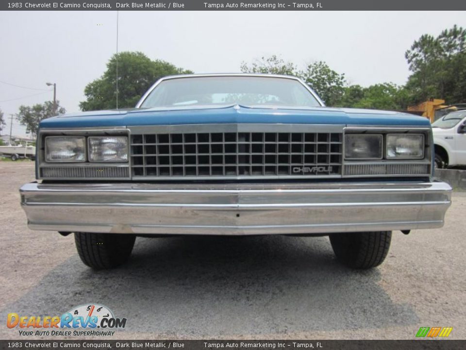 1983 Chevrolet El Camino Conquista Dark Blue Metallic / Blue Photo #2
