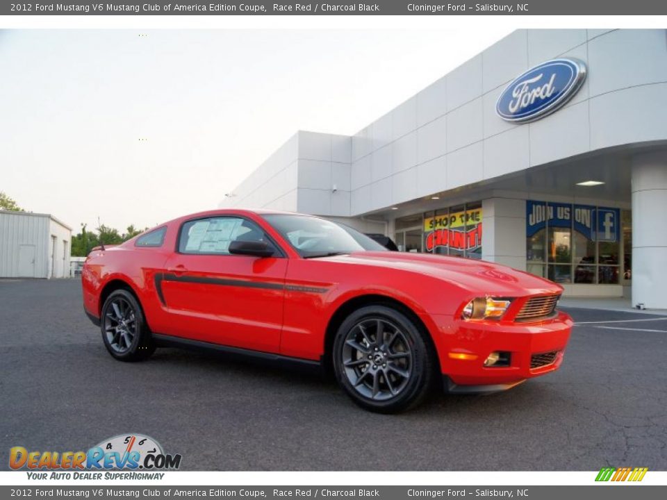 2012 Ford Mustang V6 Mustang Club of America Edition Coupe Race Red / Charcoal Black Photo #1