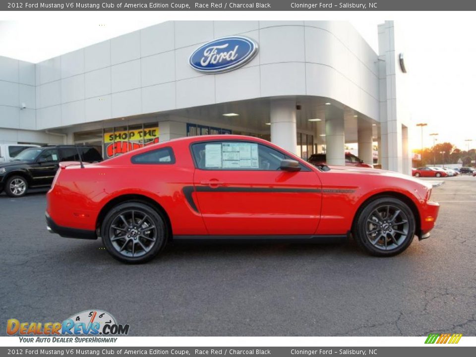 2012 Ford Mustang V6 Mustang Club of America Edition Coupe Race Red / Charcoal Black Photo #2