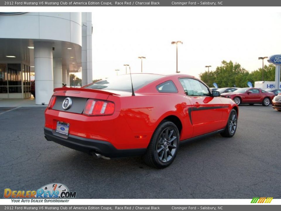 2012 Ford Mustang V6 Mustang Club of America Edition Coupe Race Red / Charcoal Black Photo #3