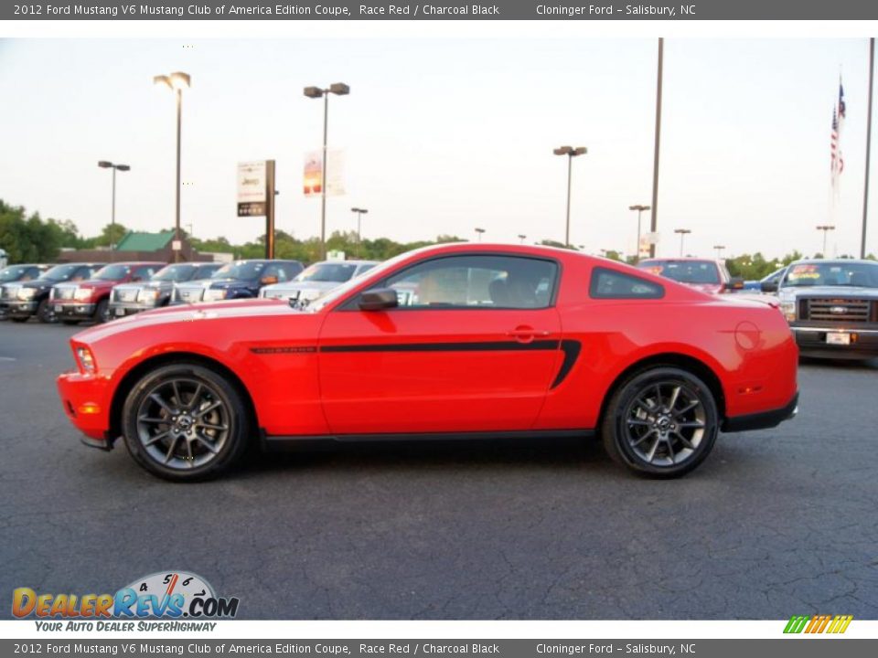 2012 Ford Mustang V6 Mustang Club of America Edition Coupe Race Red / Charcoal Black Photo #5