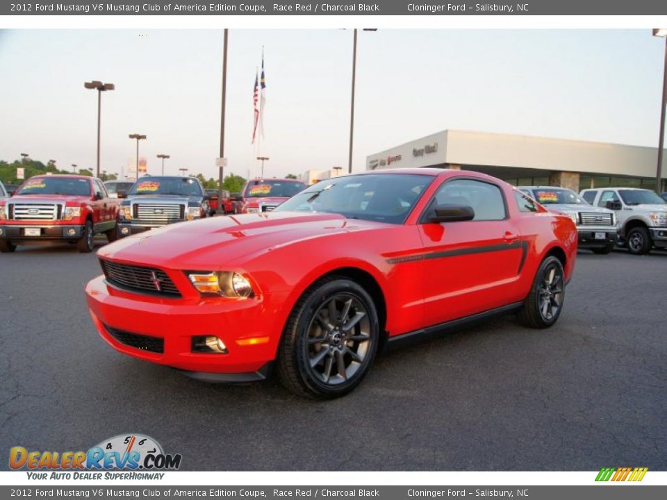 Front 3/4 View of 2012 Ford Mustang V6 Mustang Club of America Edition Coupe Photo #6