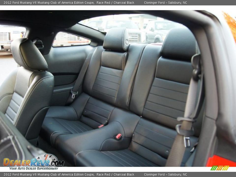 Charcoal Black Interior - 2012 Ford Mustang V6 Mustang Club of America Edition Coupe Photo #10