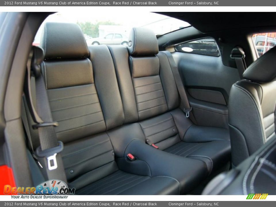 Charcoal Black Interior - 2012 Ford Mustang V6 Mustang Club of America Edition Coupe Photo #11