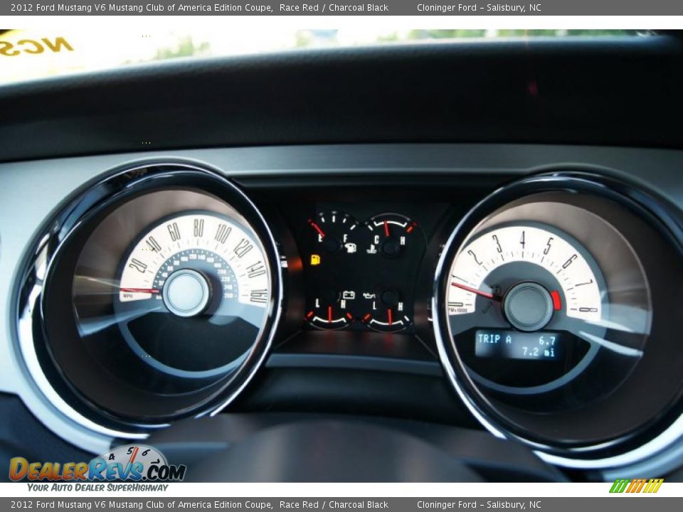 2012 Ford Mustang V6 Mustang Club of America Edition Coupe Gauges Photo #21
