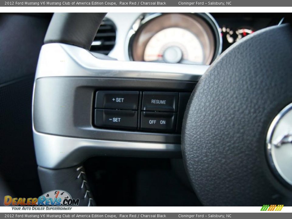 Controls of 2012 Ford Mustang V6 Mustang Club of America Edition Coupe Photo #22