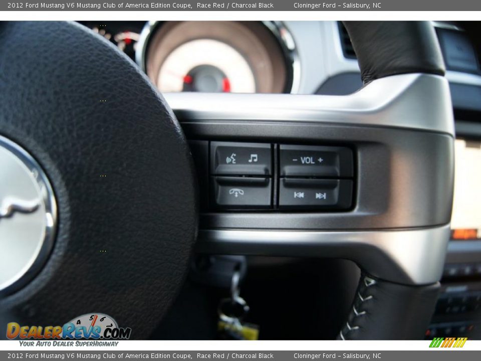 Controls of 2012 Ford Mustang V6 Mustang Club of America Edition Coupe Photo #23