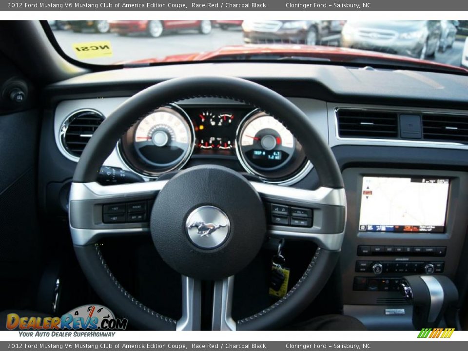 2012 Ford Mustang V6 Mustang Club of America Edition Coupe Race Red / Charcoal Black Photo #24