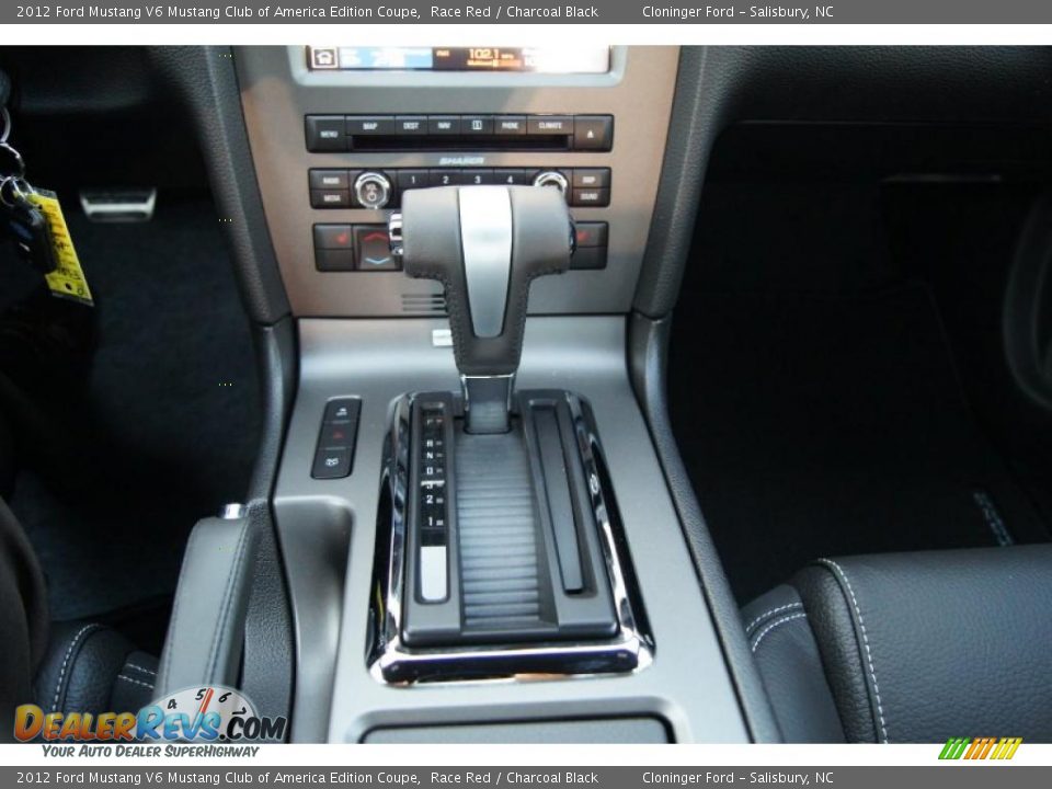 2012 Ford Mustang V6 Mustang Club of America Edition Coupe Shifter Photo #28