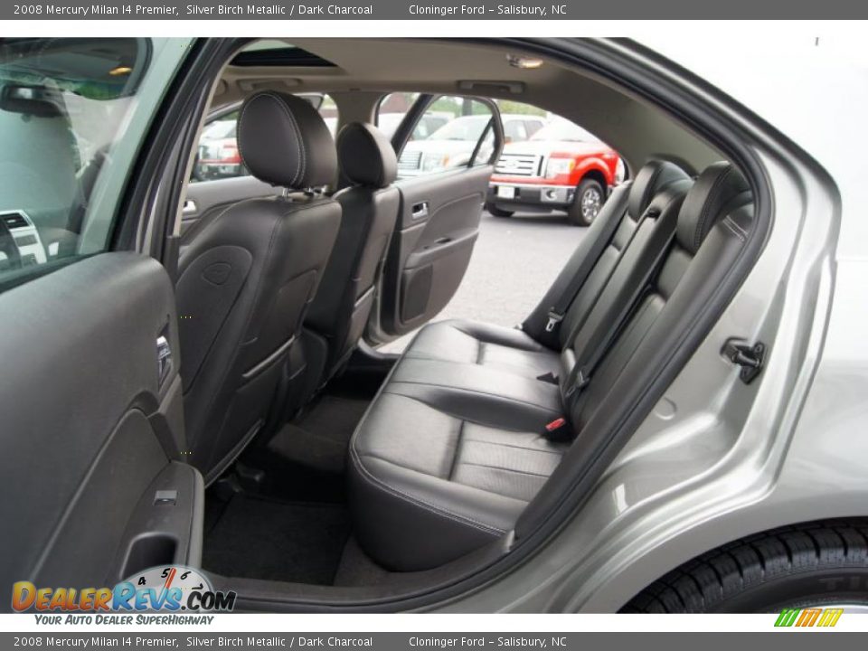 2008 Mercury Milan I4 Premier Silver Birch Metallic / Dark Charcoal Photo #10