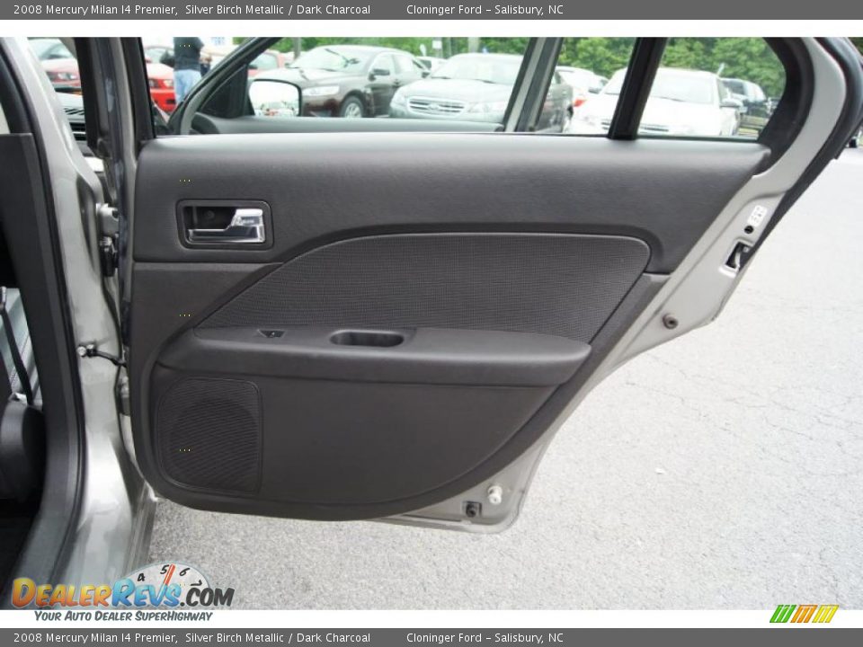 2008 Mercury Milan I4 Premier Silver Birch Metallic / Dark Charcoal Photo #12