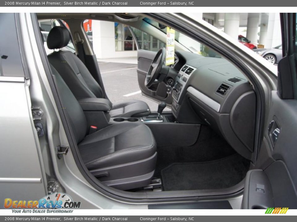 2008 Mercury Milan I4 Premier Silver Birch Metallic / Dark Charcoal Photo #14