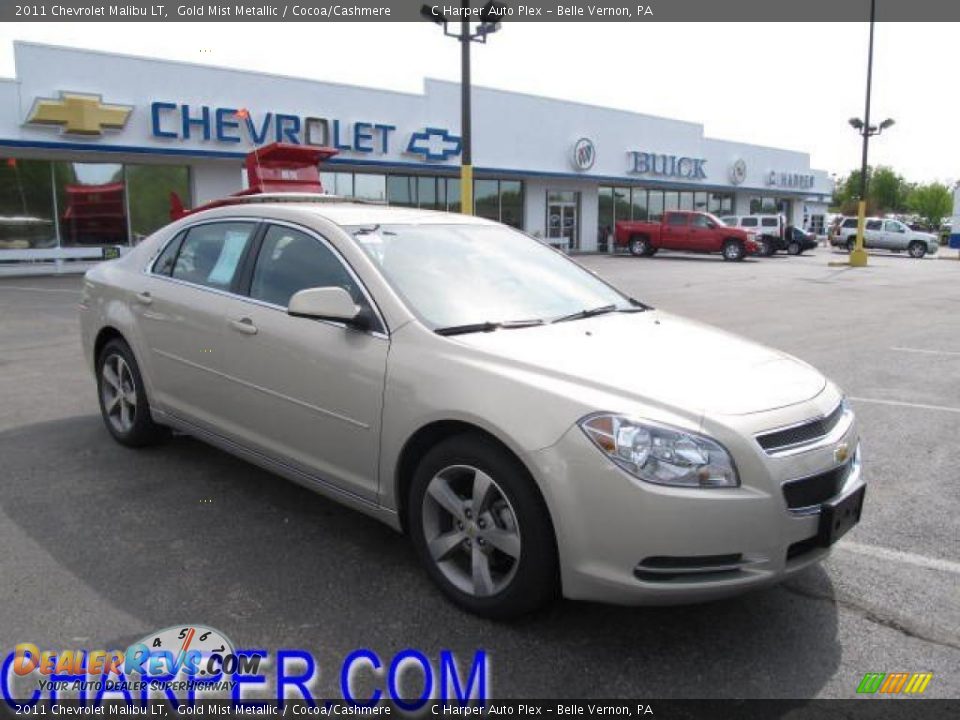 2011 Chevrolet Malibu LT Gold Mist Metallic / Cocoa/Cashmere Photo #1