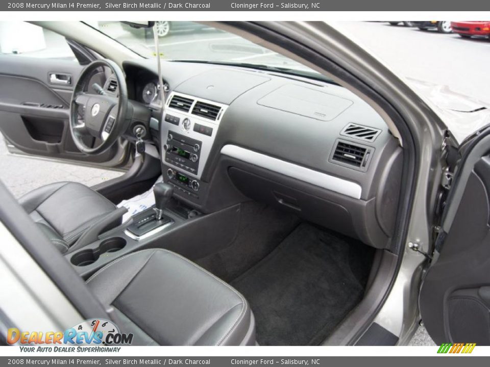 2008 Mercury Milan I4 Premier Silver Birch Metallic / Dark Charcoal Photo #15