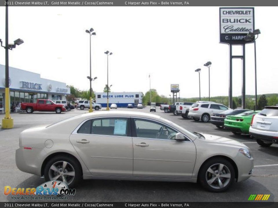 2011 Chevrolet Malibu LT Gold Mist Metallic / Cocoa/Cashmere Photo #2