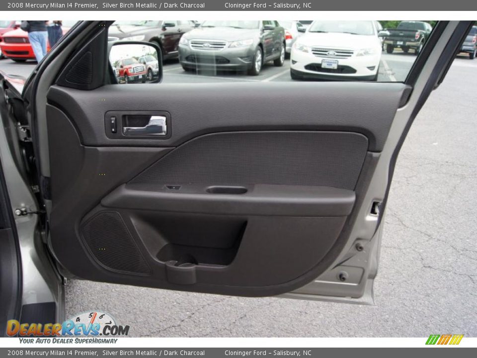 2008 Mercury Milan I4 Premier Silver Birch Metallic / Dark Charcoal Photo #16