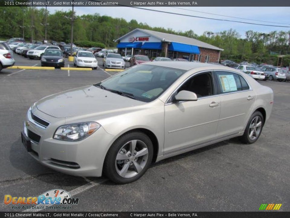 2011 Chevrolet Malibu LT Gold Mist Metallic / Cocoa/Cashmere Photo #5