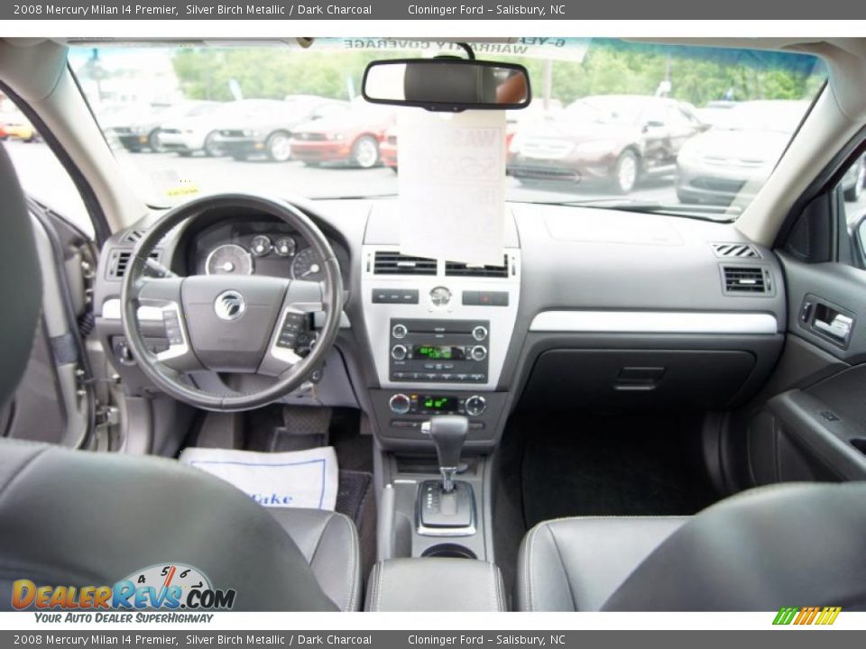 2008 Mercury Milan I4 Premier Silver Birch Metallic / Dark Charcoal Photo #20