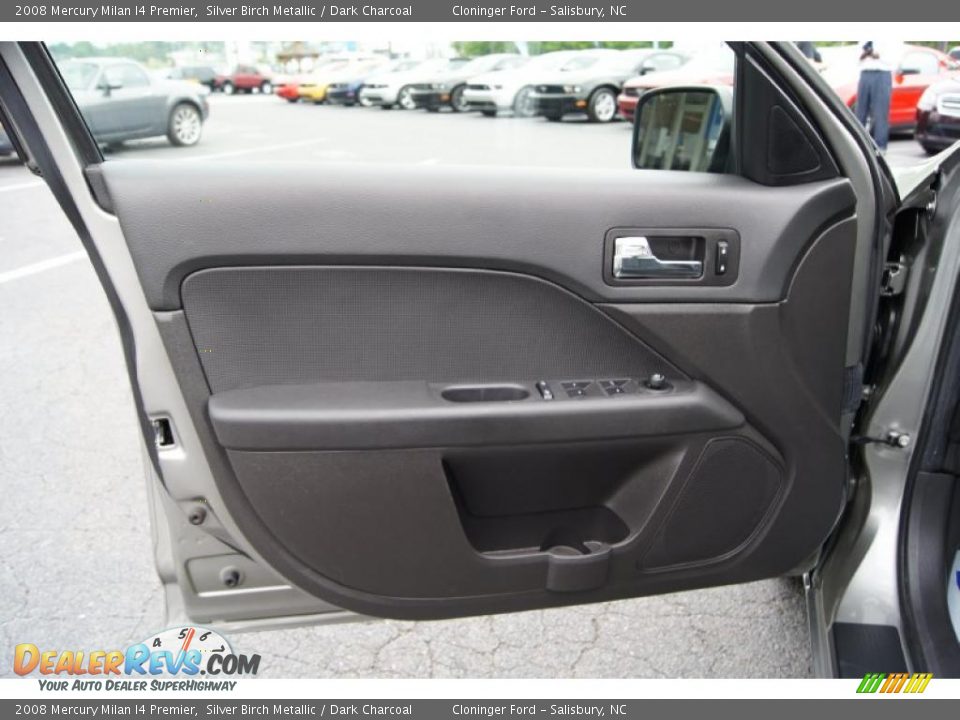 2008 Mercury Milan I4 Premier Silver Birch Metallic / Dark Charcoal Photo #21