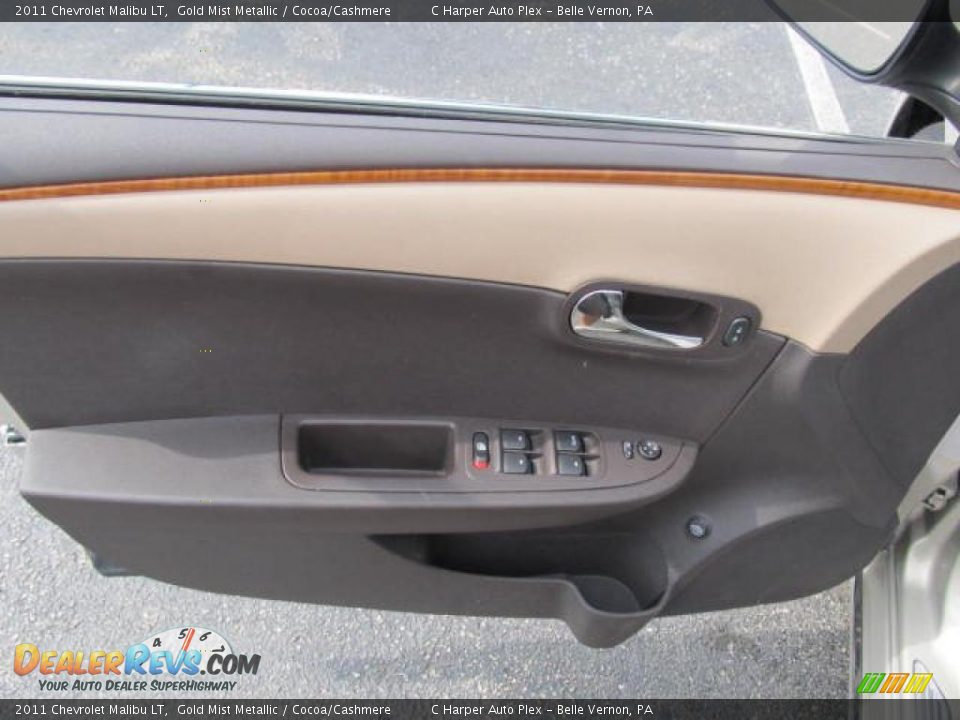 2011 Chevrolet Malibu LT Gold Mist Metallic / Cocoa/Cashmere Photo #14