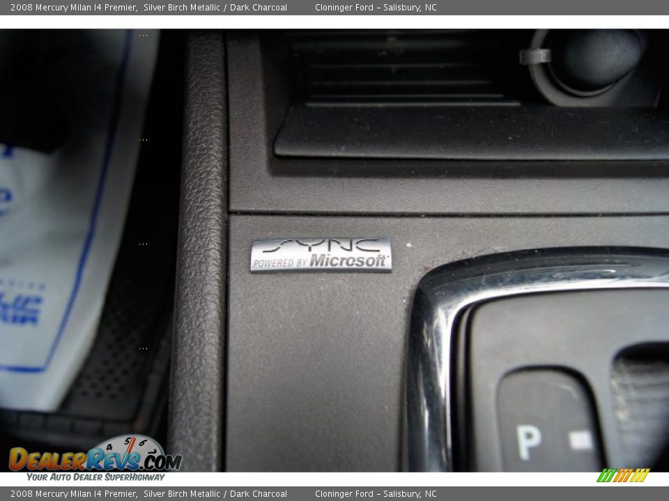 2008 Mercury Milan I4 Premier Silver Birch Metallic / Dark Charcoal Photo #32