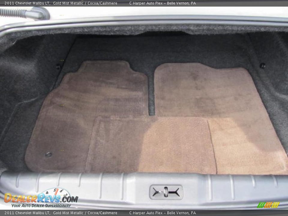 2011 Chevrolet Malibu LT Gold Mist Metallic / Cocoa/Cashmere Photo #20