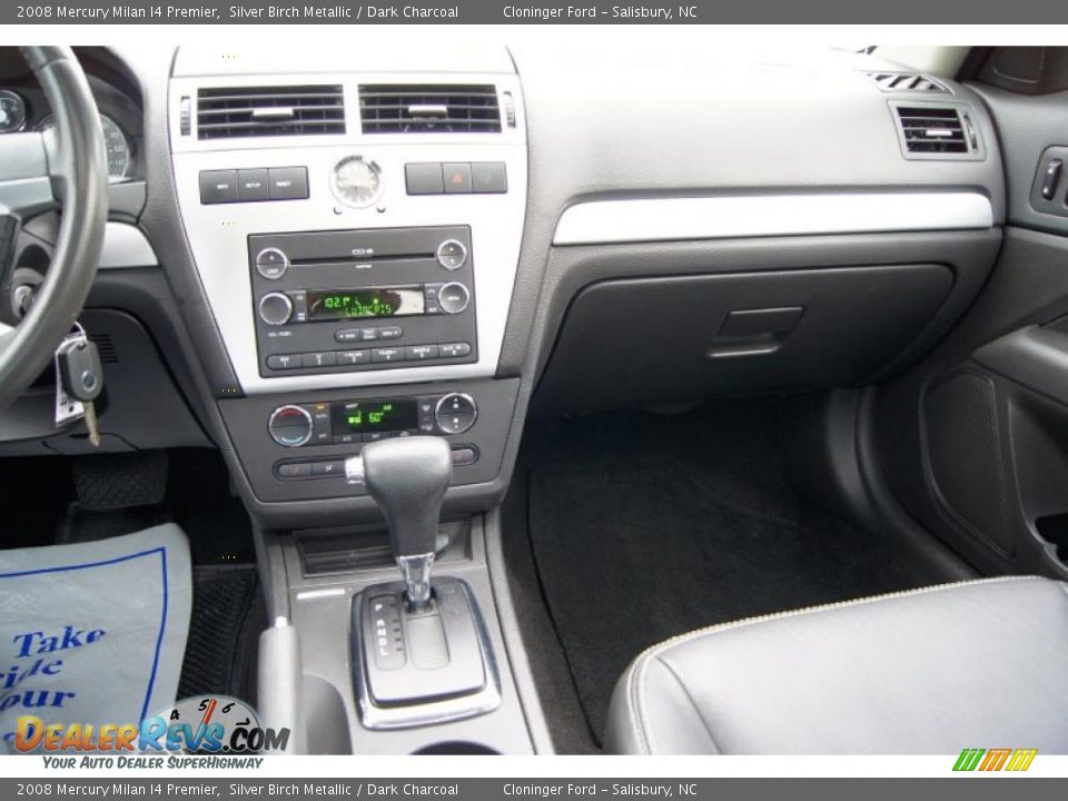 2008 Mercury Milan I4 Premier Silver Birch Metallic / Dark Charcoal Photo #34