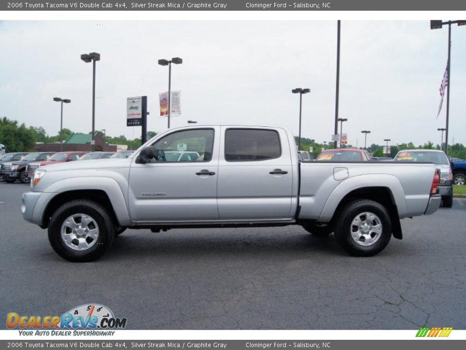 Silver Streak Mica 2006 Toyota Tacoma V6 Double Cab 4x4 Photo #5