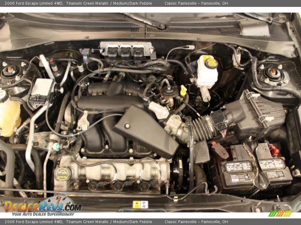 2006 Ford Escape Limited 4WD 3.0 Liter DOHC 24-Valve Duratec V6 Engine Photo #17