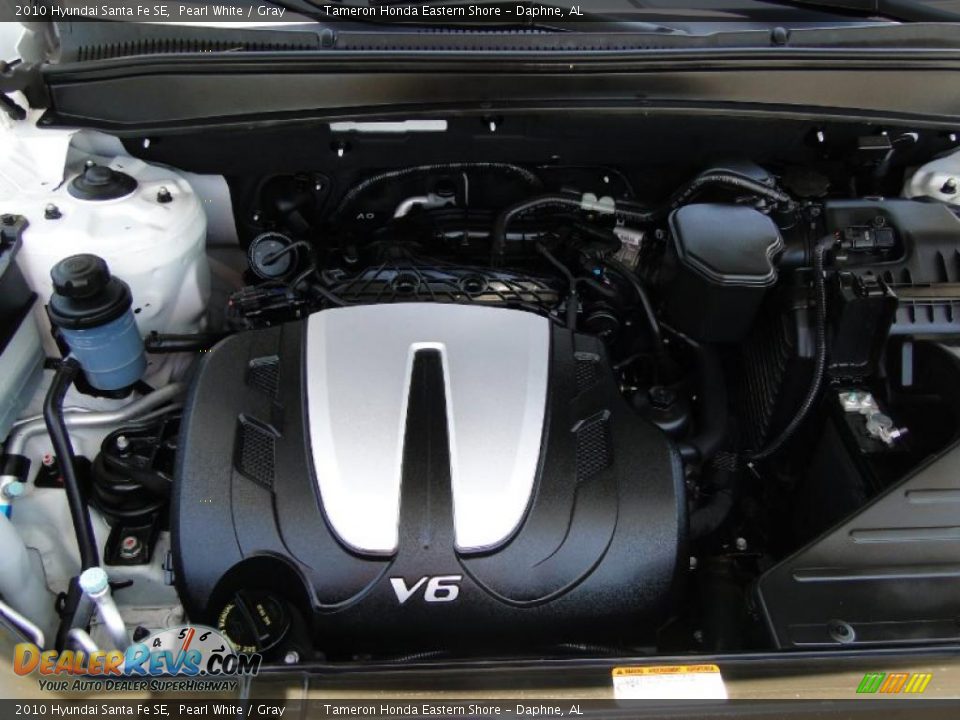 2010 Hyundai Santa Fe SE 3.5 Liter DOHC 24-Valve V6 Engine Photo #35