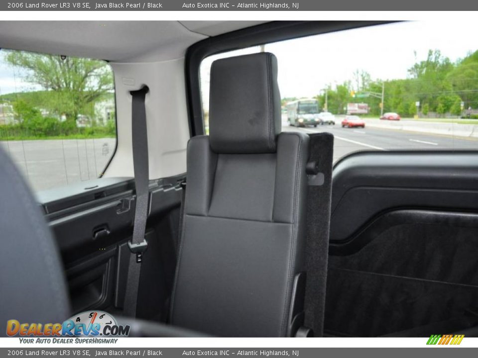 Black Interior - 2006 Land Rover LR3 V8 SE Photo #7