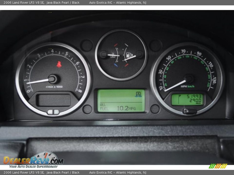 2006 Land Rover LR3 V8 SE Gauges Photo #12