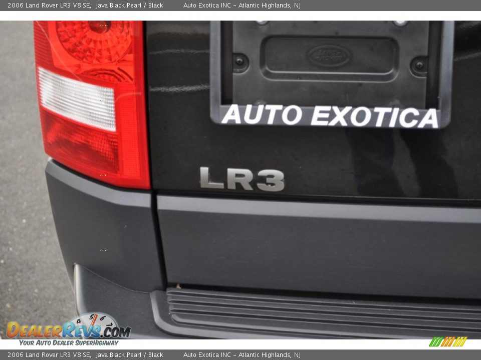 2006 Land Rover LR3 V8 SE Java Black Pearl / Black Photo #31