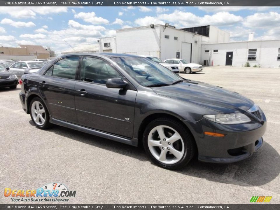 Front 3/4 View of 2004 Mazda MAZDA6 s Sedan Photo #6