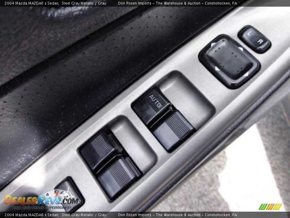 2004 Mazda MAZDA6 s Sedan Steel Gray Metallic / Gray Photo #15