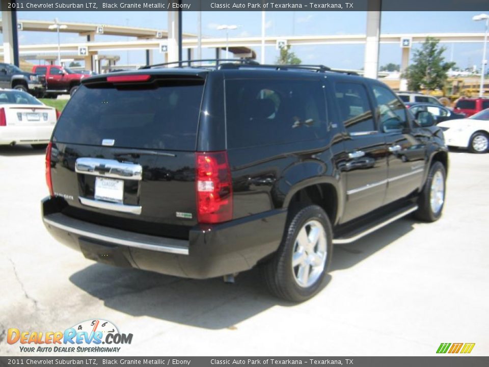 2011 Chevrolet Suburban LTZ Black Granite Metallic / Ebony Photo #5